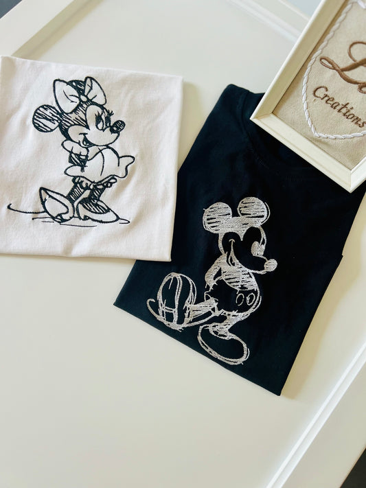 T-shirt Minnie graffiti