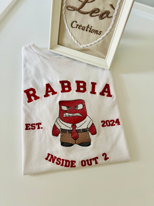 T-shirt Rabbia Inside out