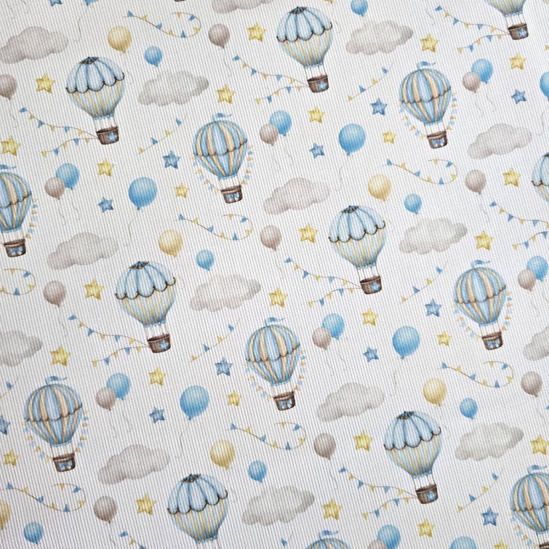 Cotone Piquet mongolfiere