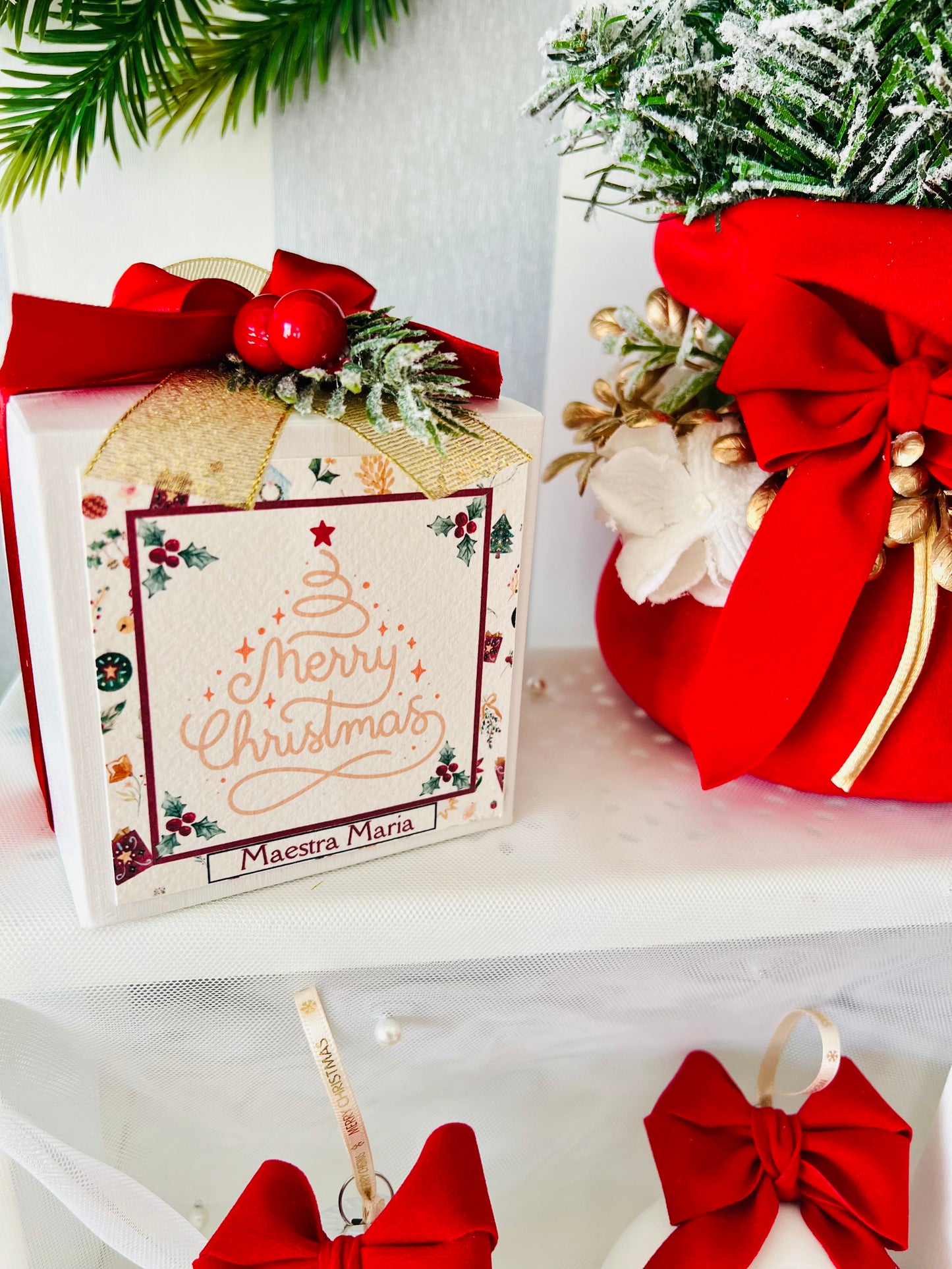 Sfera Natalizia in Vetro