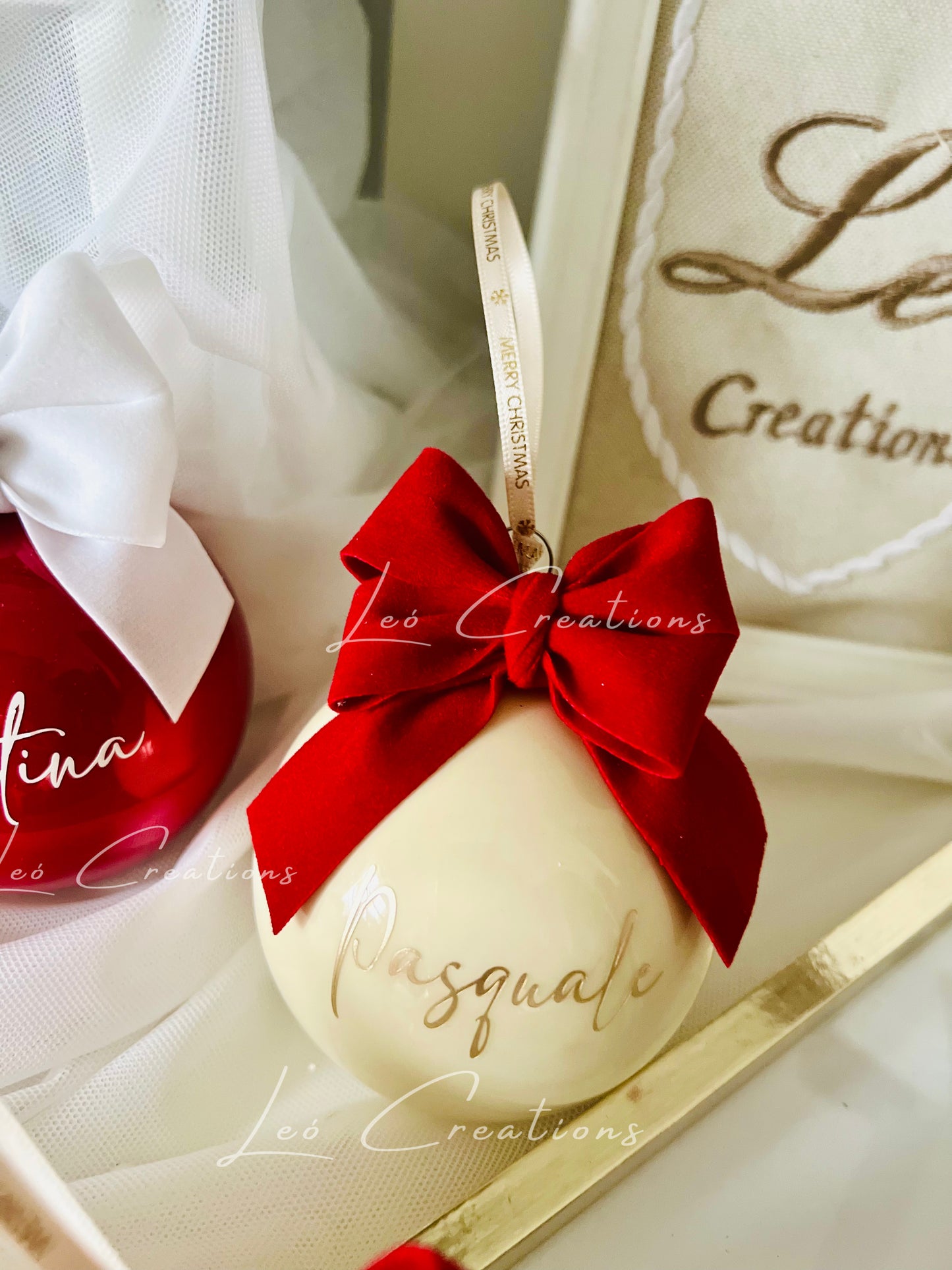 Sfera Natalizia in Vetro