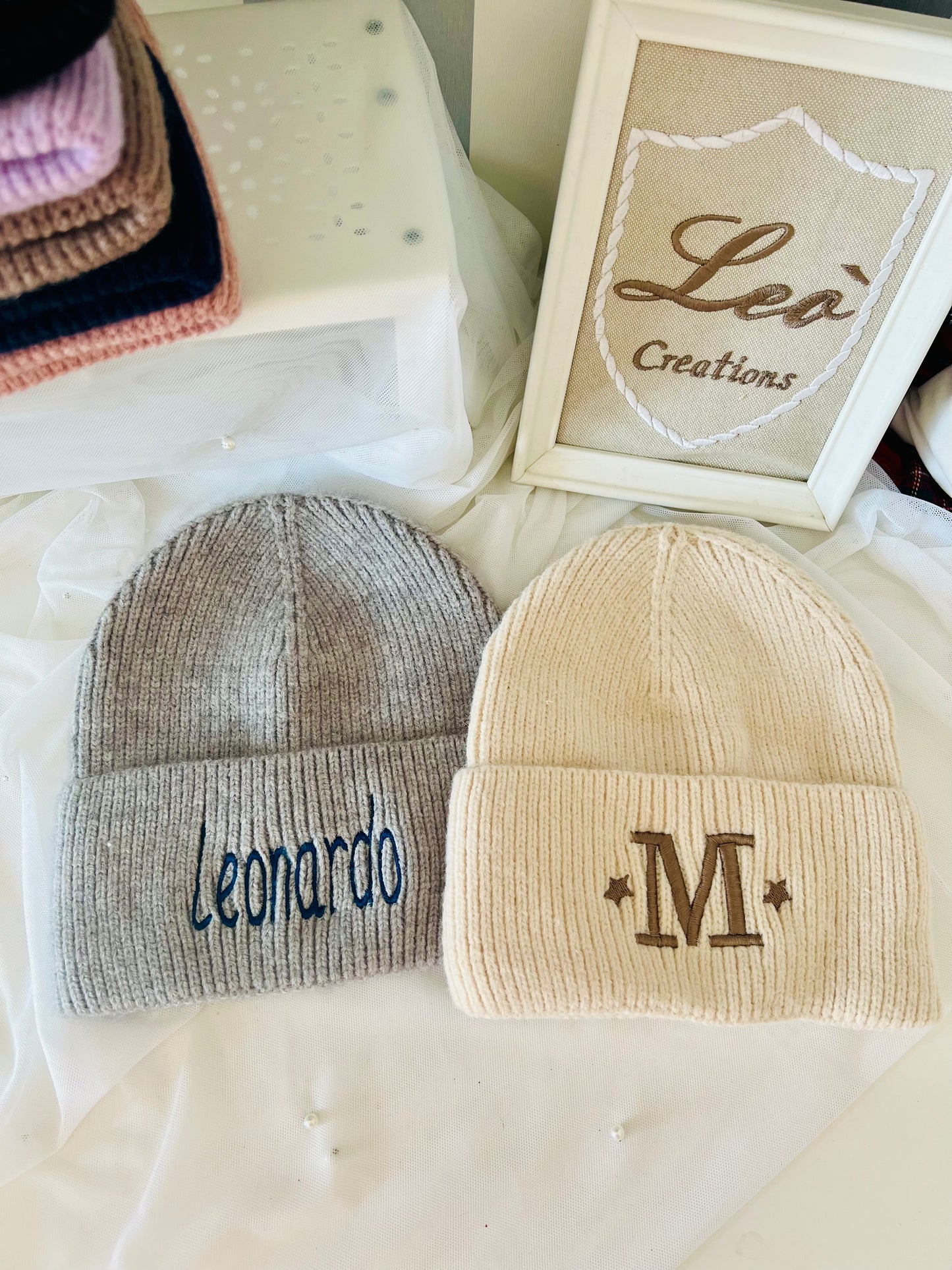 Cappelli Lana Personalizzati