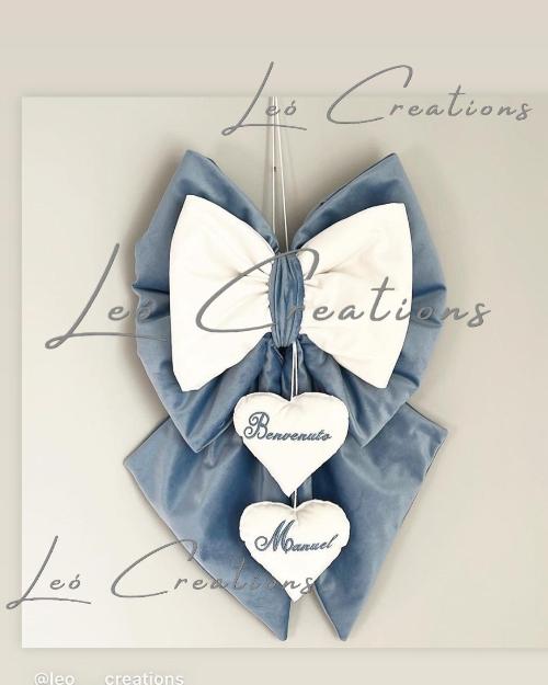 Fiocco Nascita in Velluto